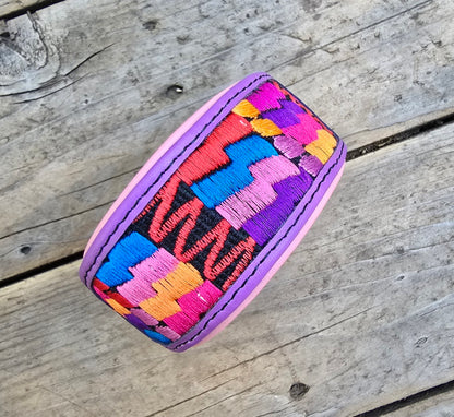 The Sofia (purple with pink padding) - scuffs from storage/discount