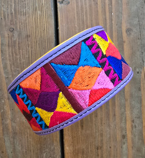 The Brandi (purple with light orange padding)