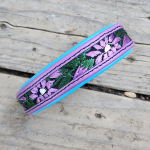 The Sofia (purple with blue padding)