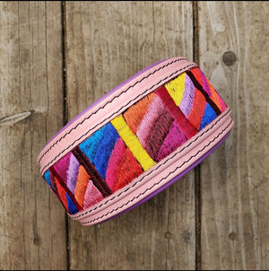 The Brandi (pink with purple padding)